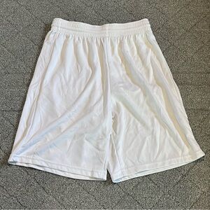 Vintage Teamwork Athletic Apparel Shorts Womens Medium White Basketball Baggy